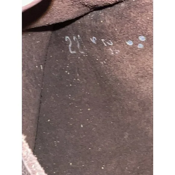 Brown Nobuck Leather Envelope Fold over Wallet Bag - Picture 8 of 10